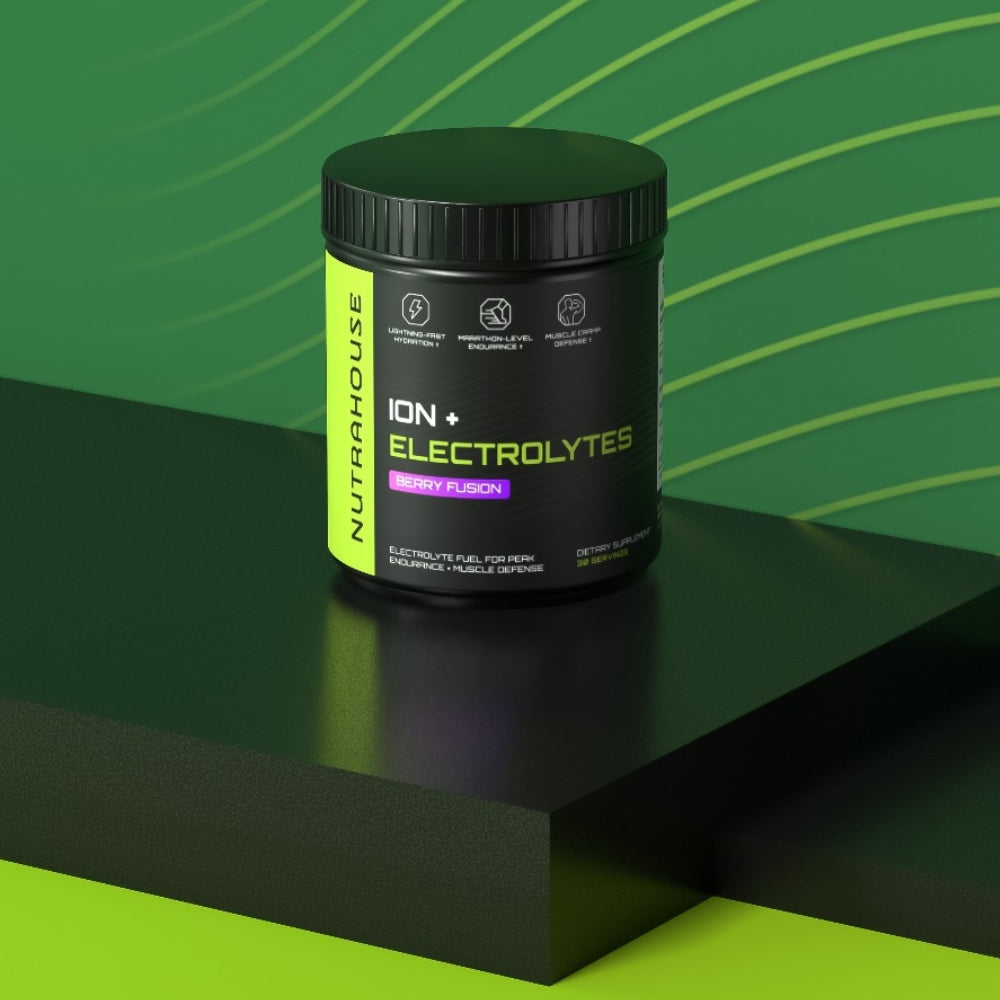 ION+ Electrolytes — Performance Hydration for Brain & Body Berry Fusion Flavor, 30 Servings