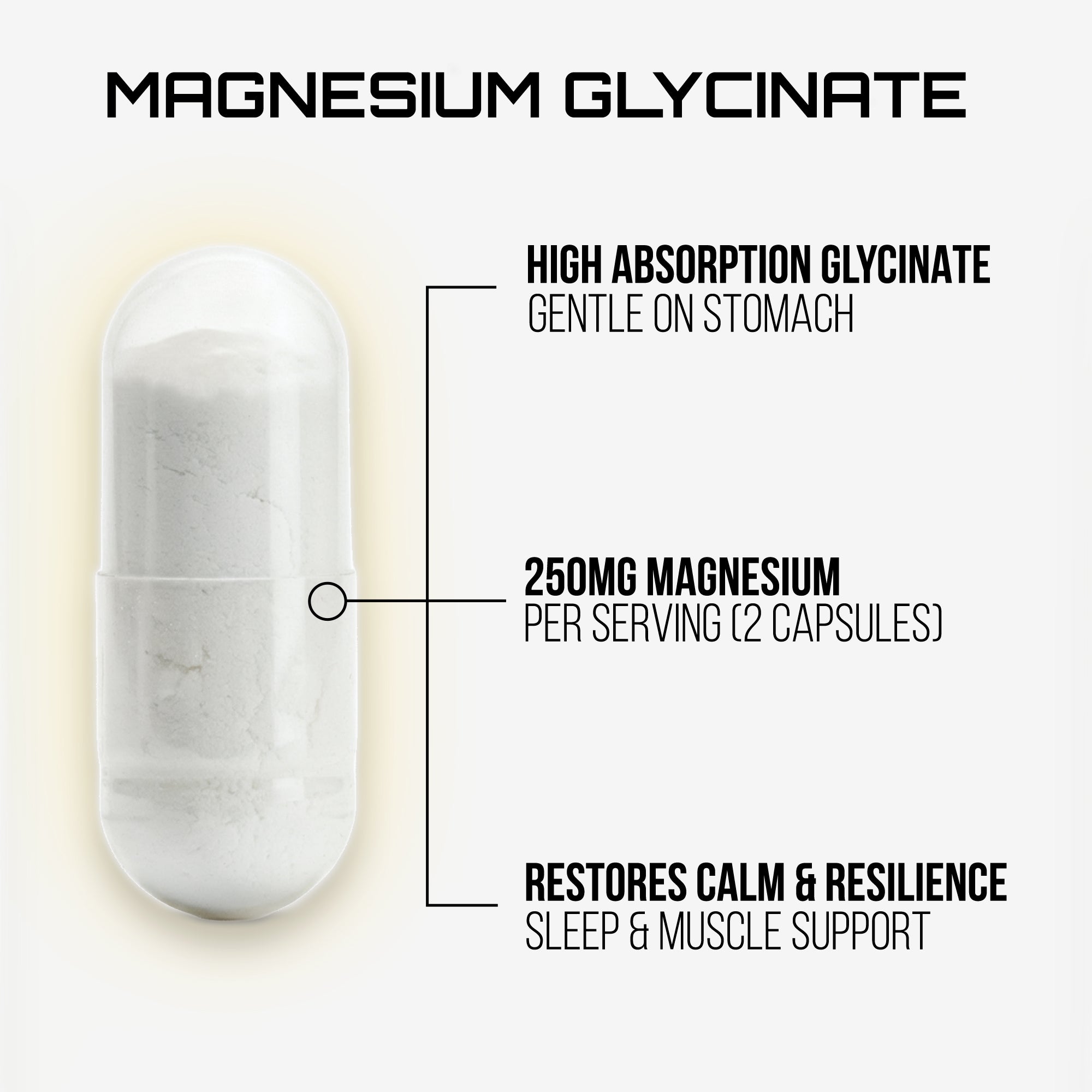 NUTRAHOUSE Magnesium Glycinate key ingredients