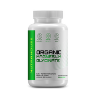 NUTRAHOUSE Organic Magnesium Glycinate with 30 servings