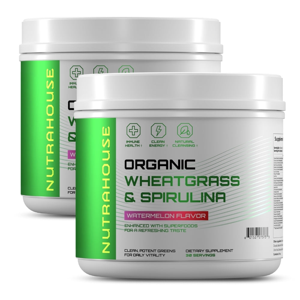 Performance Greens: Organic Wheatgrass & Spirulina