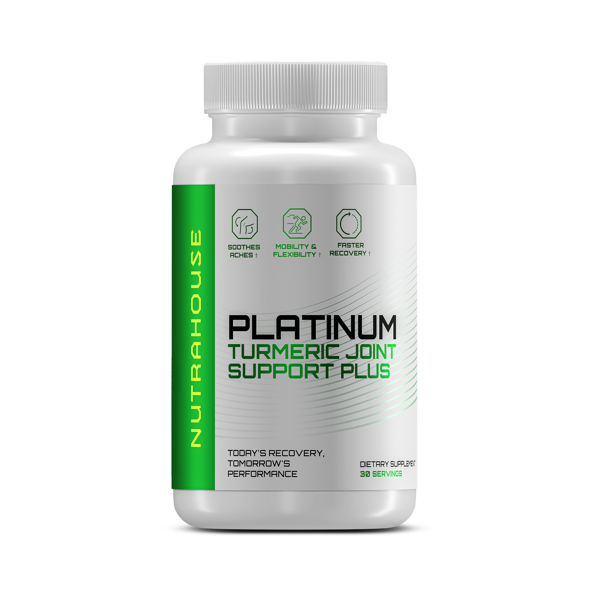 NUTRAHOUSE Turmeric Extract Joint Support bottle with 30 servings