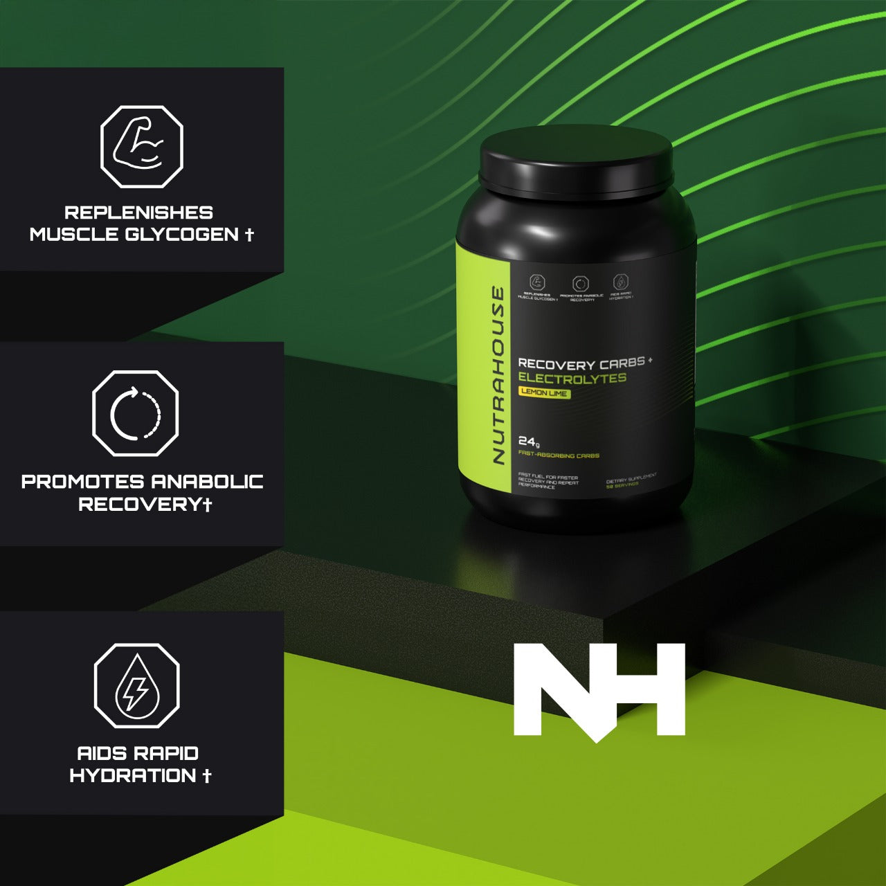 Recovery Carb + Electrolytes — Clean Endurance Fuel for Long Miles