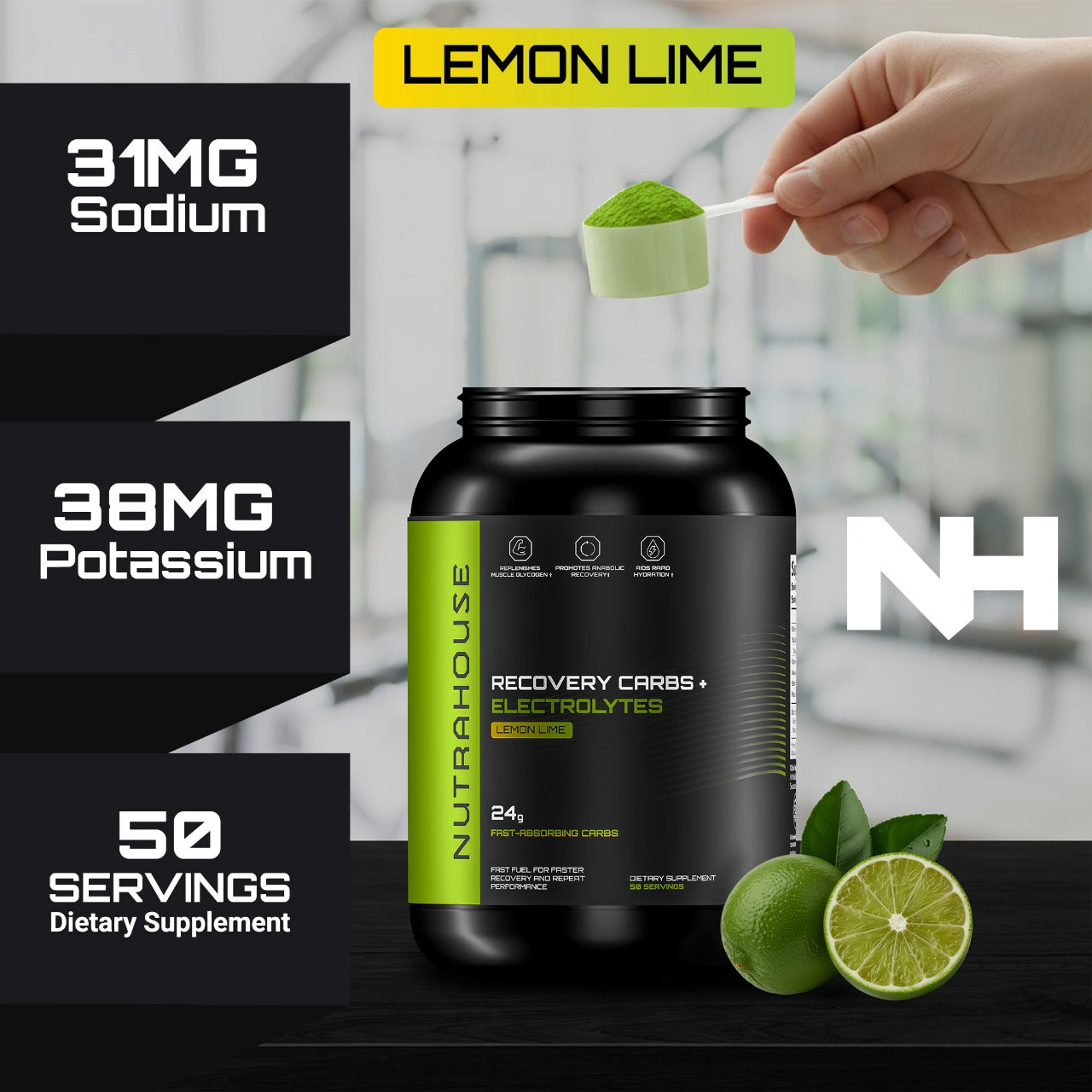 Recovery Carb + Electrolytes — Clean Endurance Fuel for Long Miles