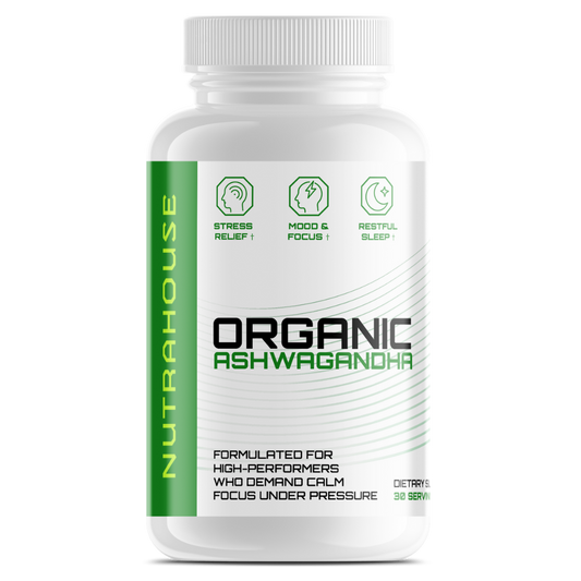 Organic Magnesium Glycinate — Recovery, Sleep & Stress Support (250 mg per serving)