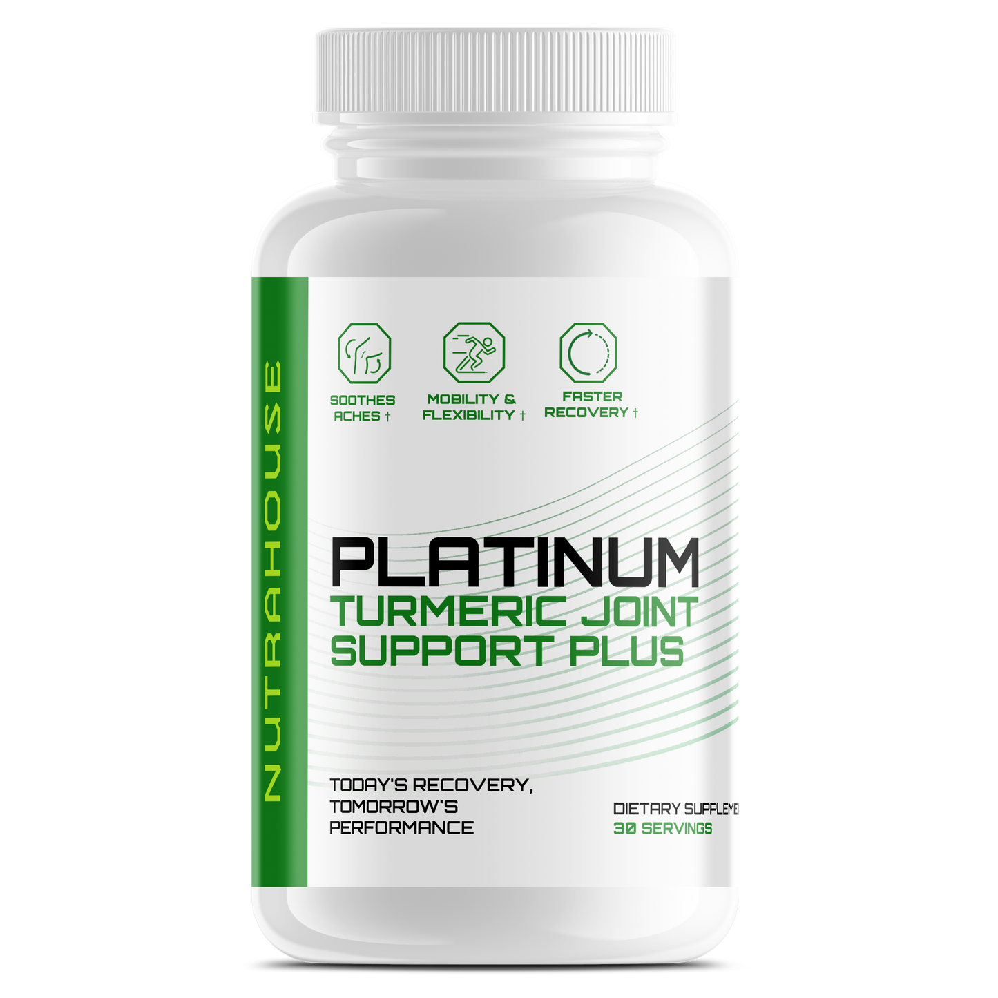Platinum Turmeric Joint Support Plus — Mobility, Flexibility & Recovery (30 Servings)